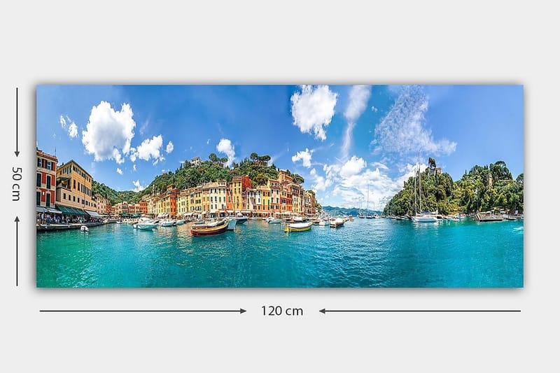 Canvastavla YTY Landscape & Nature Flerfärgad - 120x50 cm - Inredning - Tavlor & konst - Canvastavlor