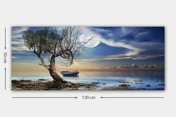 Canvastavla YTY Landscape & Nature Flerfärgad - 120x50 cm - Inredning - Tavlor & konst - Canvastavlor