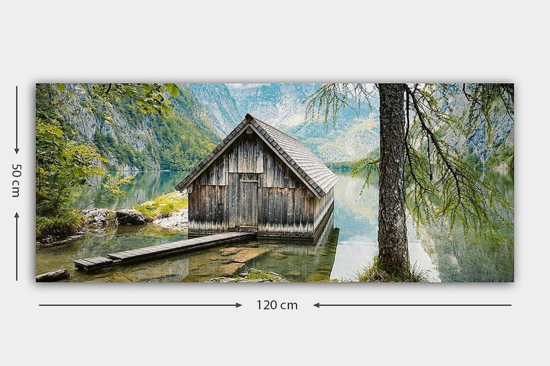Canvastavla YTY Landscape & Nature Flerfärgad - 120x50 cm - Inredning - Tavlor & konst - Canvastavlor