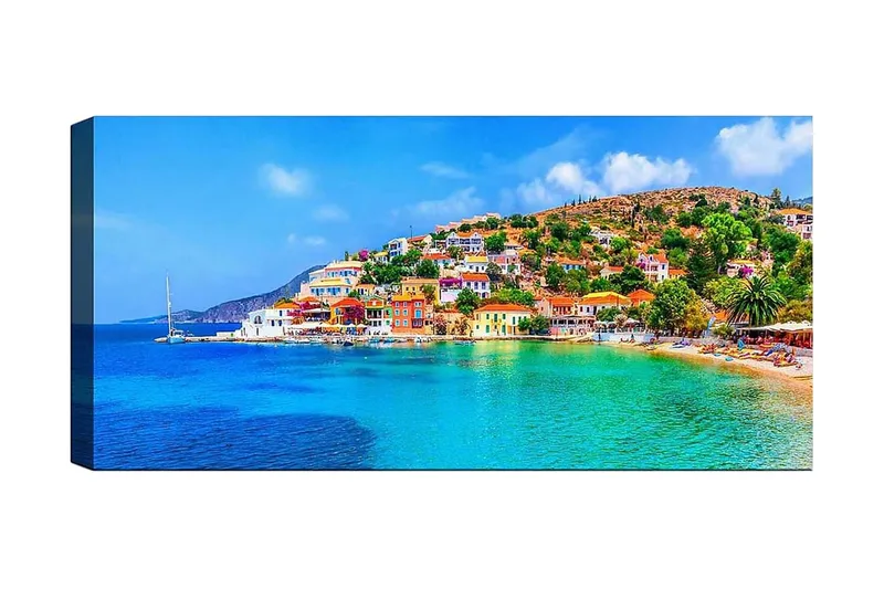 Canvastavla YTY Landscape & Nature Flerfärgad, 120x50 cm