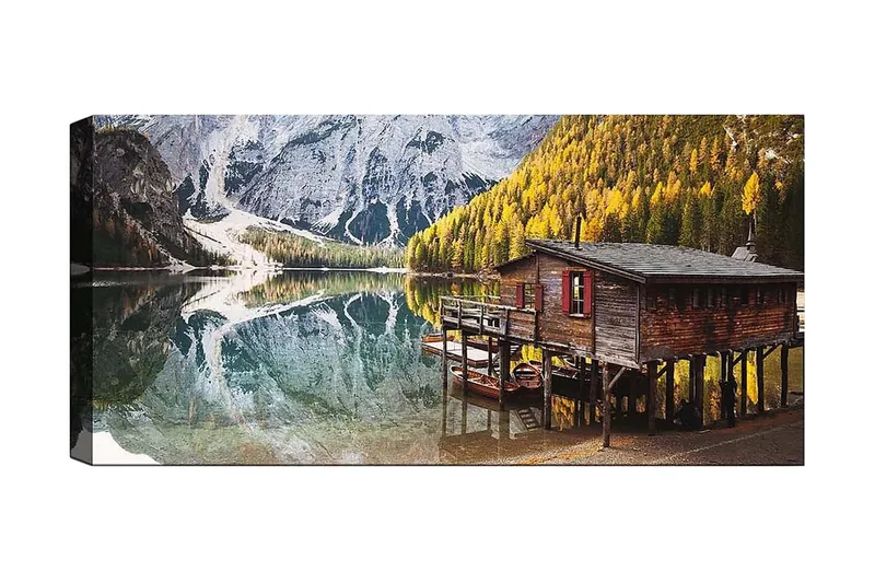 Canvastavla YTY Landscape & Nature Flerfärgad, 120x50 cm