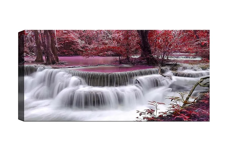 Canvastavla YTY Landscape & Nature Flerfärgad, 120x50 cm