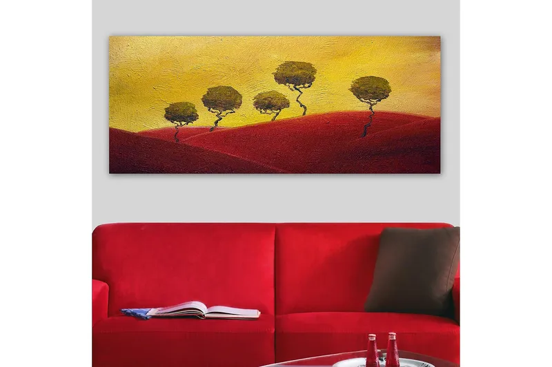 Canvastavla YTY Landscape & Nature Flerfärgad - 120x50 cm - Inredning - Tavlor & konst - Canvastavlor