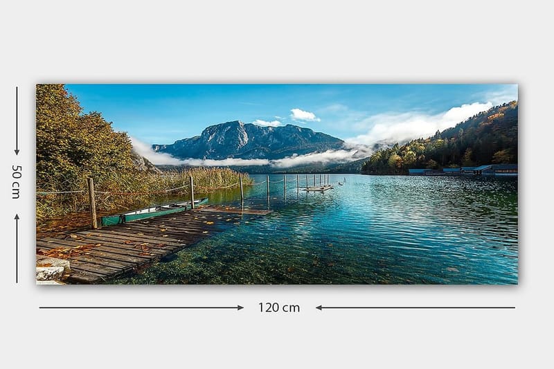 Canvastavla YTY Landscape & Nature Flerfärgad - 120x50 cm - Inredning - Tavlor & konst - Canvastavlor