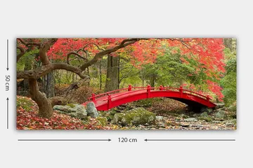 Canvastavla YTY Landscape & Nature Flerfärgad - 120x50 cm - Inredning - Tavlor & konst - Canvastavlor
