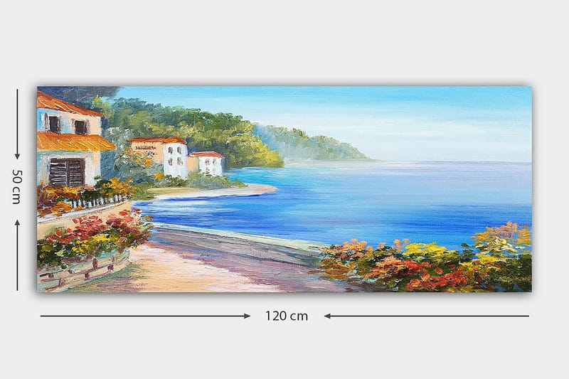 Canvastavla YTY Landscape & Nature Flerfärgad - 120x50 cm - Inredning - Tavlor & konst - Canvastavlor