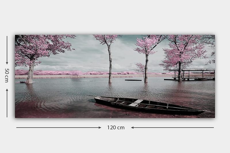 Canvastavla YTY Landscape & Nature Flerfärgad - 120x50 cm - Inredning - Tavlor & konst - Canvastavlor