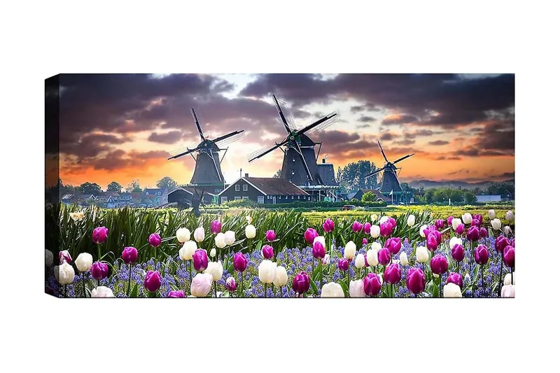 Canvastavla YTY Landscape & Nature Flerfärgad - 120x50 cm - Inredning - Tavlor & konst - Canvastavlor