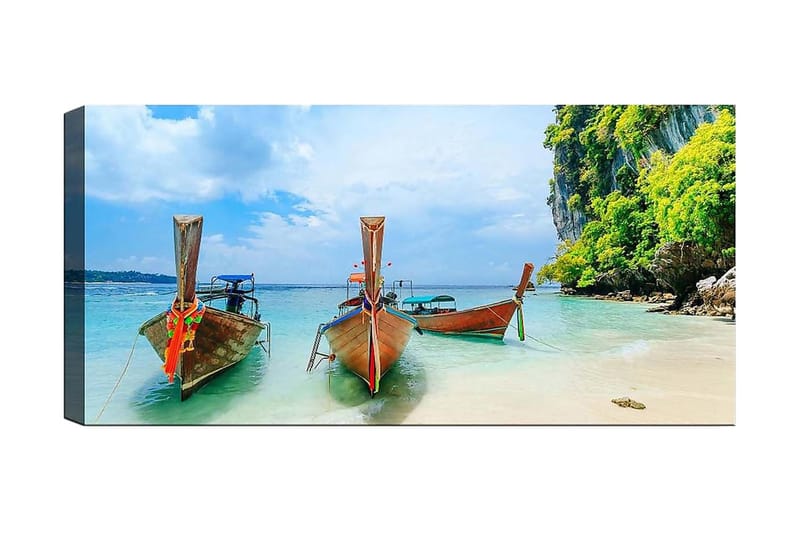 Canvastavla YTY Landscape & Nature Flerfärgad, 120x50 cm