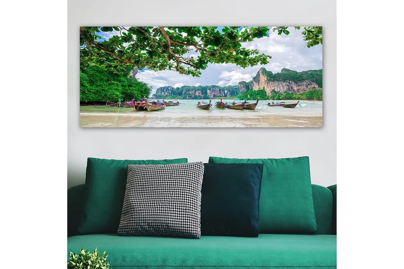 Canvastavla YTY Landscape & Nature Flerfärgad - 120x50 cm - Inredning - Tavlor & konst - Canvastavlor