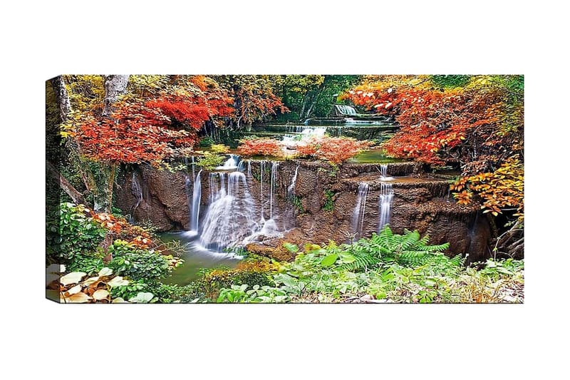 Canvastavla YTY Landscape & Nature Flerfärgad, 120x50 cm