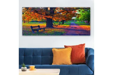 Canvastavla YTY Landscape & Nature Flerfärgad - 120x50 cm - Inredning - Tavlor & konst - Canvastavlor
