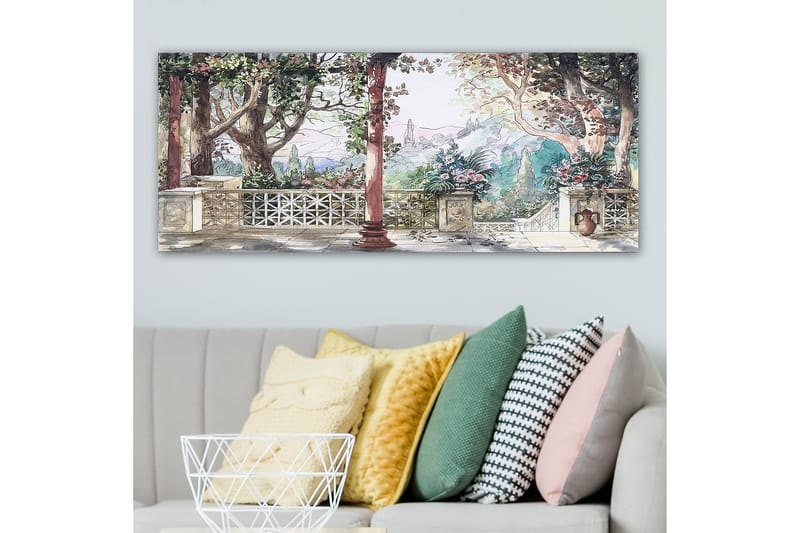 Canvastavla YTY Landscape & Nature Flerfärgad - 120x50 cm - Inredning - Tavlor & konst - Canvastavlor