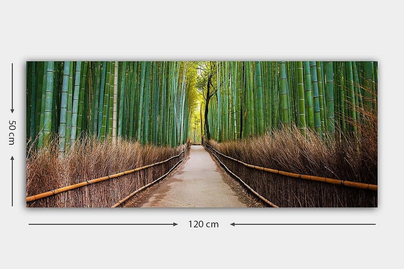 Canvastavla YTY Landscape & Nature Flerfärgad - 120x50 cm - Inredning - Tavlor & konst - Canvastavlor