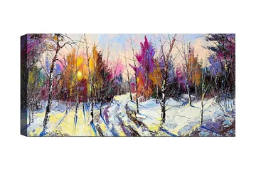 Canvastavla YTY Landscape & Nature Flerfärgad - 120x50 cm - Inredning - Tavlor & konst - Canvastavlor