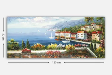 Canvastavla YTY Landscape & Nature Flerfärgad - 120x50 cm - Inredning - Tavlor & konst - Canvastavlor