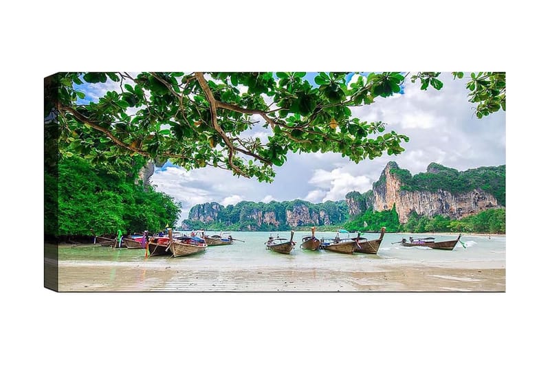 Canvastavla YTY Landscape & Nature Flerfärgad, 120x50 cm