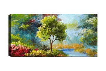 Canvastavla YTY Landscape & Nature Flerfärgad - 120x50 cm - Inredning - Tavlor & konst - Canvastavlor