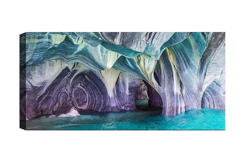 Canvastavla YTY Landscape & Nature Flerfärgad, 120x50 cm