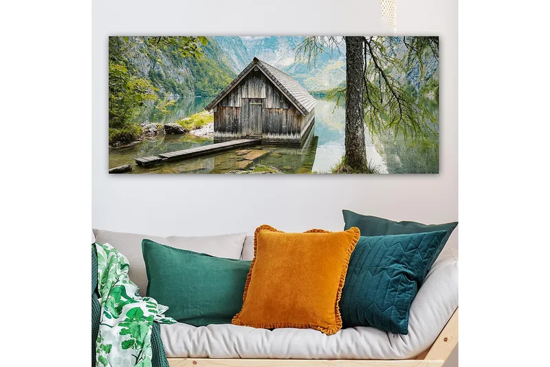 Canvastavla YTY Landscape & Nature Flerfärgad - 120x50 cm - Inredning - Tavlor & konst - Canvastavlor