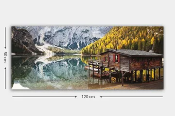 Canvastavla YTY Landscape & Nature Flerfärgad - 120x50 cm - Inredning - Tavlor & konst - Canvastavlor