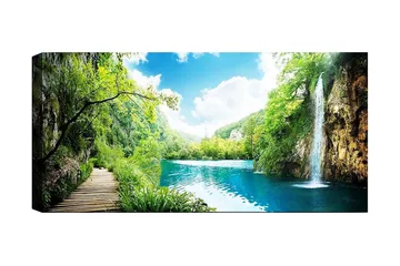 Canvastavla YTY Landscape & Nature Flerfärgad - 120x50 cm - Inredning - Tavlor & konst - Canvastavlor