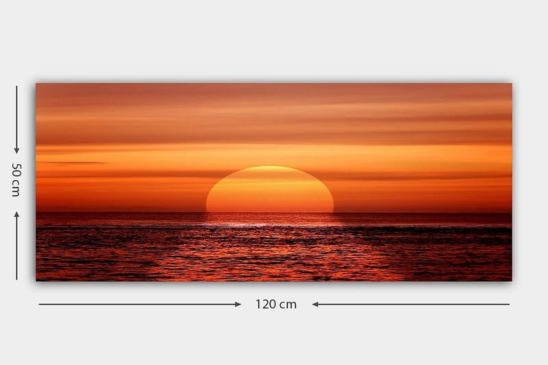 Canvastavla YTY Landscape & Nature Flerfärgad - 120x50 cm - Inredning - Tavlor & konst - Canvastavlor