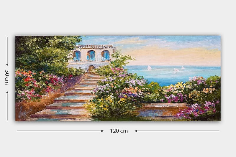 Canvastavla YTY Landscape & Nature Flerfärgad - 120x50 cm - Inredning - Tavlor & konst - Canvastavlor