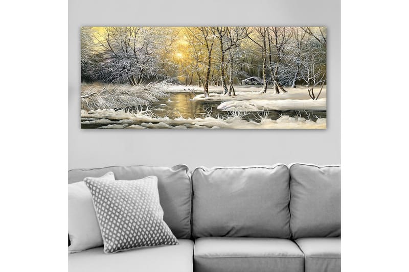 Canvastavla YTY Landscape & Nature Flerfärgad - 120x50 cm - Inredning - Tavlor & konst - Canvastavlor