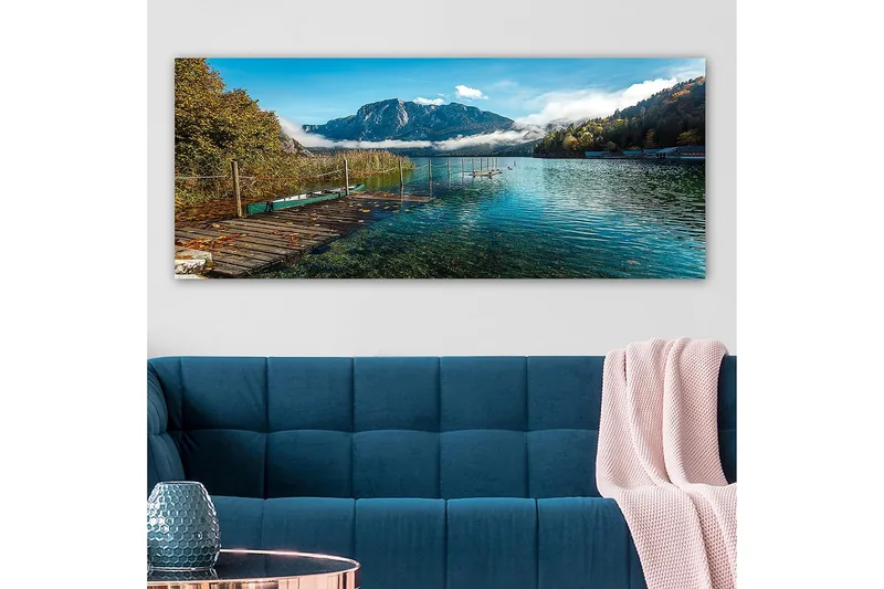 Canvastavla YTY Landscape & Nature Flerfärgad - 120x50 cm - Inredning - Tavlor & konst - Canvastavlor
