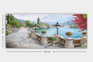 Canvastavla YTY Landscape & Nature Flerfärgad - 120x50 cm - Inredning - Tavlor & konst - Canvastavlor