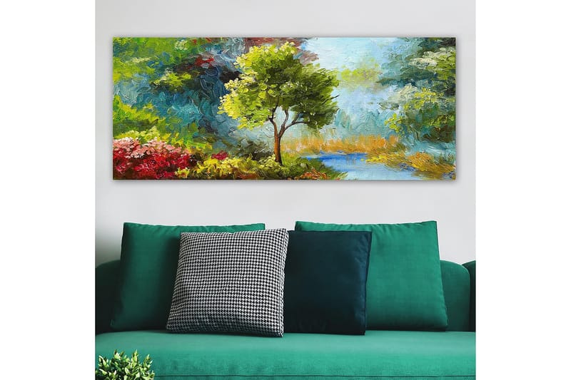 Canvastavla YTY Landscape & Nature Flerfärgad - 120x50 cm - Inredning - Tavlor & konst - Canvastavlor
