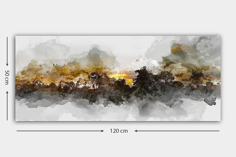 Canvastavla YTY Landscape & Nature Flerfärgad - 120x50 cm - Inredning - Tavlor & konst - Canvastavlor