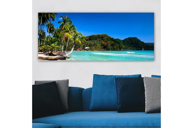 Canvastavla YTY Landscape & Nature Flerfärgad - 120x50 cm - Inredning - Tavlor & konst - Canvastavlor