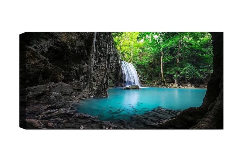 Canvastavla YTY Landscape & Nature Flerfärgad, 120x50 cm