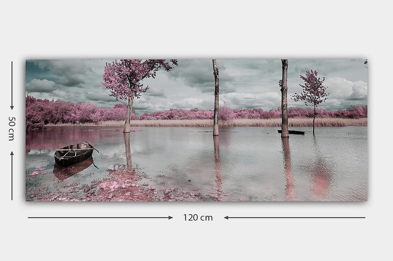 Canvastavla YTY Landscape & Nature Flerfärgad - 120x50 cm - Inredning - Tavlor & konst - Canvastavlor