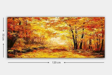 Canvastavla YTY Landscape & Nature Flerfärgad - 120x50 cm - Inredning - Tavlor & konst - Canvastavlor