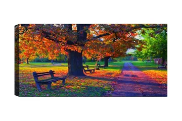 Canvastavla YTY Landscape & Nature Flerfärgad - 120x50 cm - Inredning - Tavlor & konst - Canvastavlor