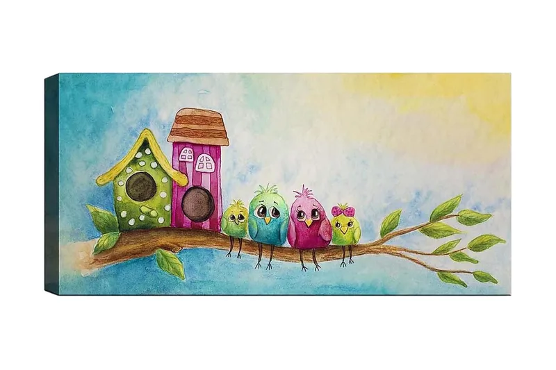 Canvastavla YTY Landscape & Nature Flerfärgad, 120x50 cm