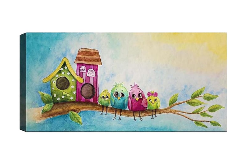 Canvastavla YTY Landscape & Nature Flerfärgad, 120x50 cm