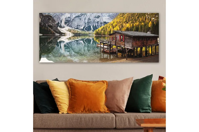 Canvastavla YTY Landscape & Nature Flerfärgad - 120x50 cm - Inredning - Tavlor & konst - Canvastavlor