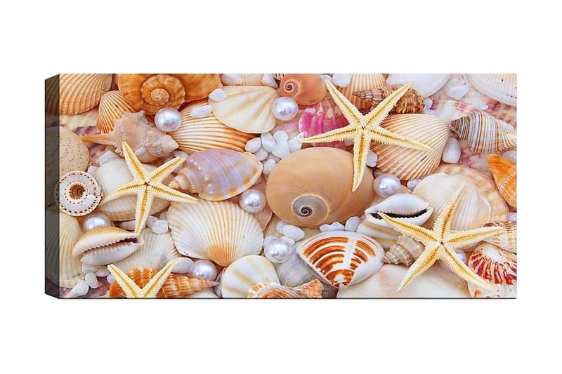Canvastavla YTY Nautical & Beach Flerfärgad - 120x50 cm - Inredning - Tavlor & konst - Canvastavlor