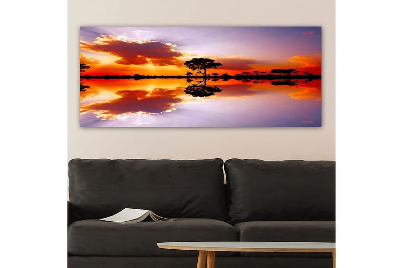 Canvastavla YTY Nautical & Beach Flerfärgad - 120x50 cm - Inredning - Tavlor & konst - Canvastavlor