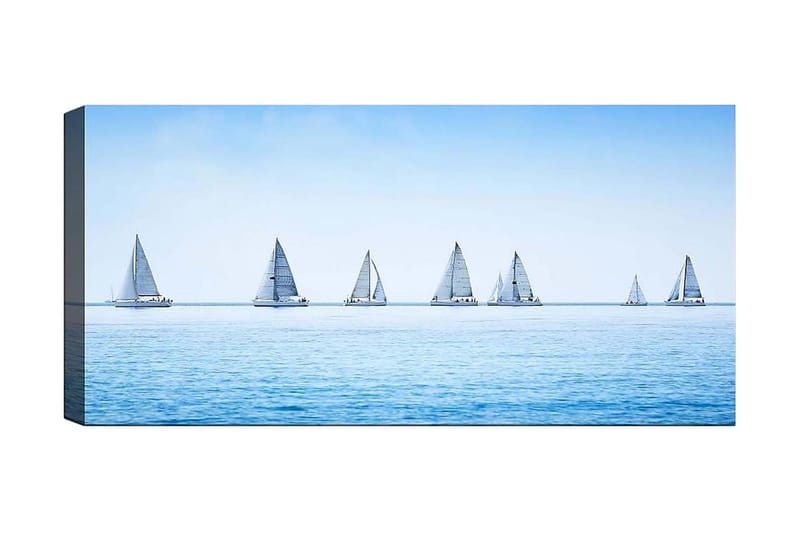 Canvastavla YTY Nautical & Beach Flerfärgad - 120x50 cm - Inredning - Tavlor & konst - Canvastavlor