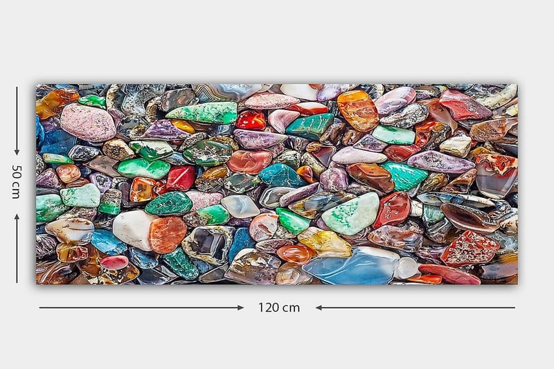 Canvastavla YTY Nautical & Beach Flerfärgad - 120x50 cm - Inredning - Tavlor & konst - Canvastavlor