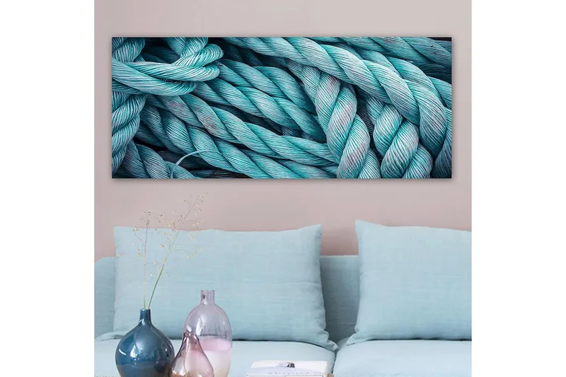 Canvastavla YTY Nautical & Beach Flerfärgad - 120x50 cm - Inredning - Tavlor & konst - Canvastavlor