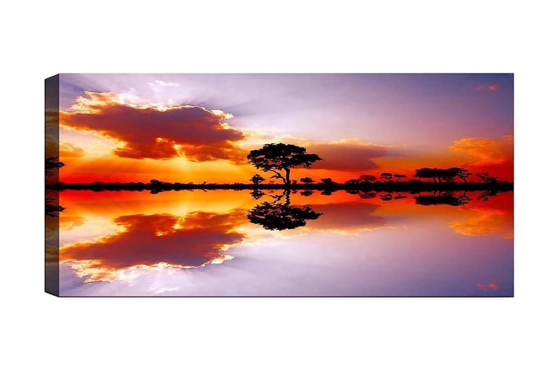 Canvastavla YTY Nautical & Beach Flerfärgad, 120x50 cm