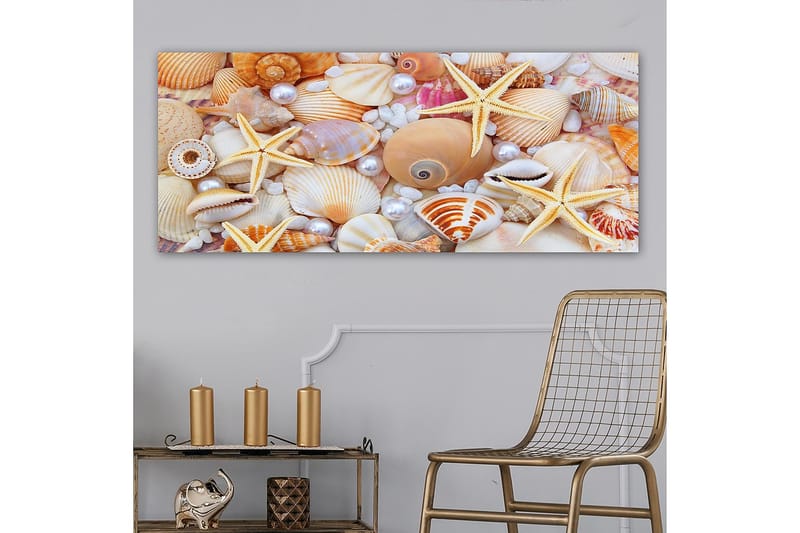 Canvastavla YTY Nautical & Beach Flerfärgad - 120x50 cm - Inredning - Tavlor & konst - Canvastavlor