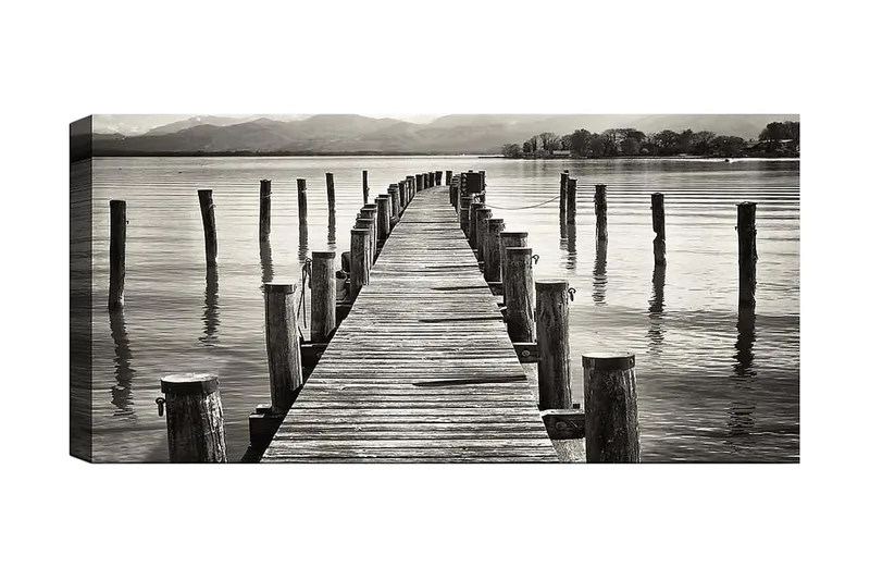 Canvastavla YTY Nautical & Beach Flerfärgad, 120x50 cm