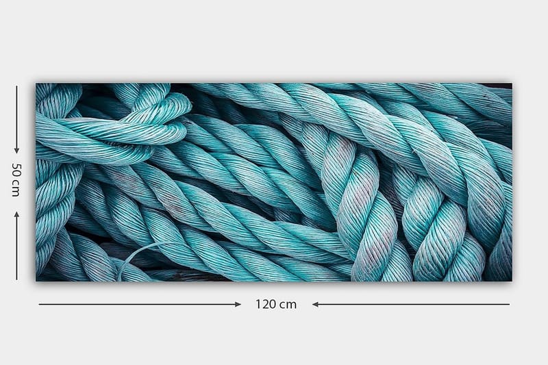 Canvastavla YTY Nautical & Beach Flerfärgad - 120x50 cm - Inredning - Tavlor & konst - Canvastavlor